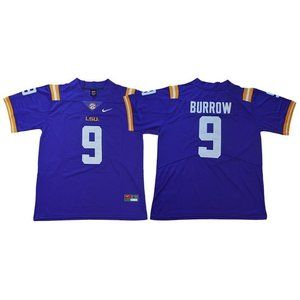 LSU Tigers Joe Burrow Purple Jersey